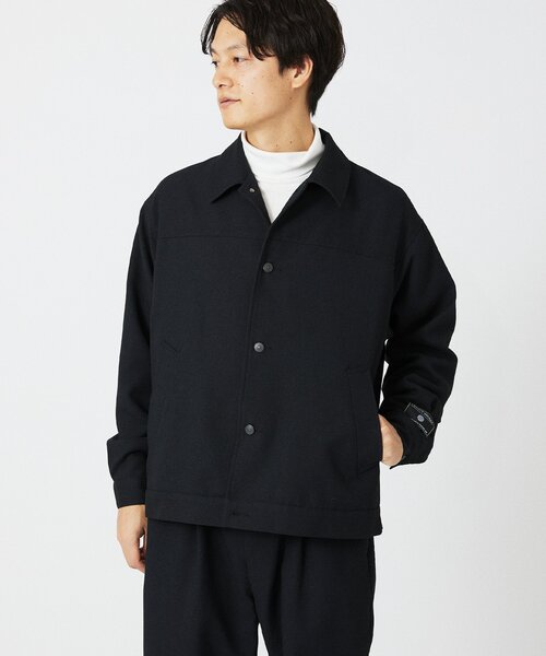 JOURNAL STANDARD relume（ジャーナルスタンダード　レリューム）の「TECH ツイード トラッカージャケット（その他アウター・メンズ・ネイビー/チャコールグレー/ブラック・MEDIUM/LARGE）」の19枚目の写真