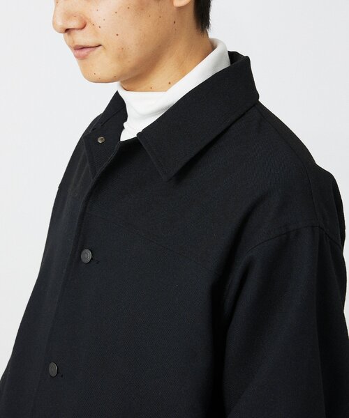 JOURNAL STANDARD relume（ジャーナルスタンダード　レリューム）の「TECH ツイード トラッカージャケット（その他アウター・メンズ・ネイビー/チャコールグレー/ブラック・MEDIUM/LARGE）」の17枚目の写真