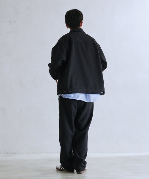 JOURNAL STANDARD relume（ジャーナルスタンダード　レリューム）の「TECH ツイード トラッカージャケット（その他アウター・メンズ・ネイビー/チャコールグレー/ブラック・MEDIUM/LARGE）」の6枚目の写真