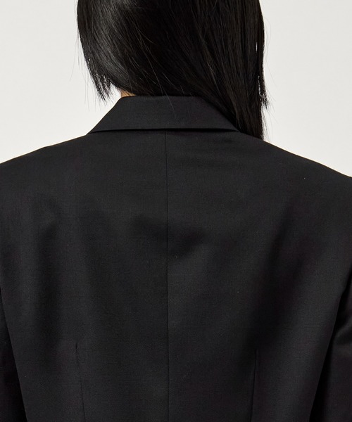 JOHN LAWRENCE SULLIVAN（ジョンローレンスサリバン）の「【JOHN LAWRENCE SULLIVAN/ジョンローレンスサリバン】WOOL SEPARATE JACKET（その他アウター・レディース・グレー/ブラック・S）」の14枚目の写真