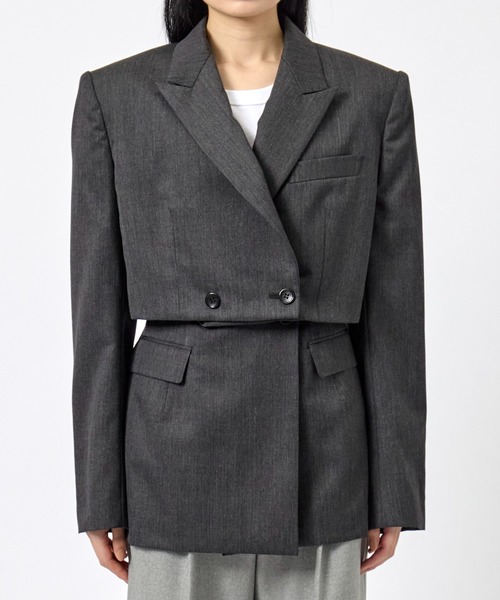 ジョンローレンスサリバン WOOLGABARDINE SPENCERJACKET JOHN LAWRENCE SULLIVAN（ジョンローレンスサリバン）の「WOOL