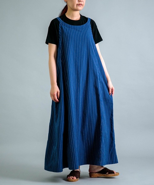 OMNIGOD womens / オムニゴッド] ピンストライプ