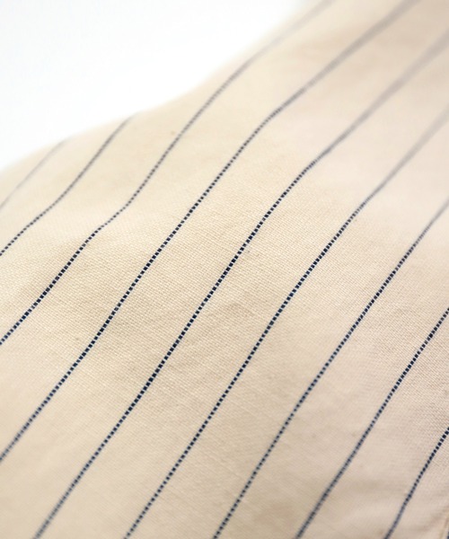 OMNIGOD（オムニゴッド）の「[OMNIGOD womens / オムニゴッド] ピンストライプオックスフォード スリーブレスドレス（ジャンパースカート・レディース・ネイビー/アイボリー・FREE）」の22枚目の写真