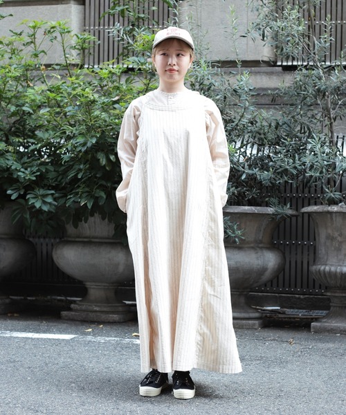 送料込/関税込■toteme■ピンストライプミディシャツドレス TOTEME stripe-pattern Shirt Dress | Black | FARFETCH JO
