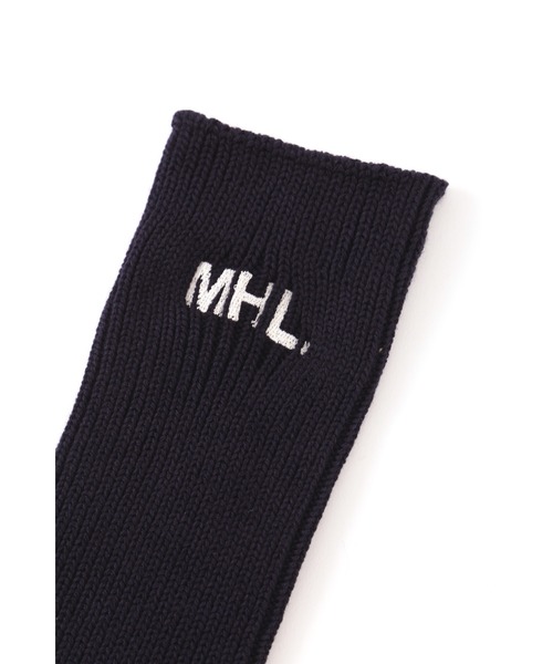 MHL.(エムエイチエル)の「MHL SPORT SOCK(ソックス/靴下・メンズ・グレー/ネイビー・FREE)」の3枚目の写真