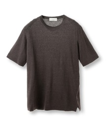 MEN'S BIGI | 【FILIPPO DE LAURENTIIS/フィリッポ デ ローレンティス】綿麻ハイゲージニットTEE(ニット/セーター)