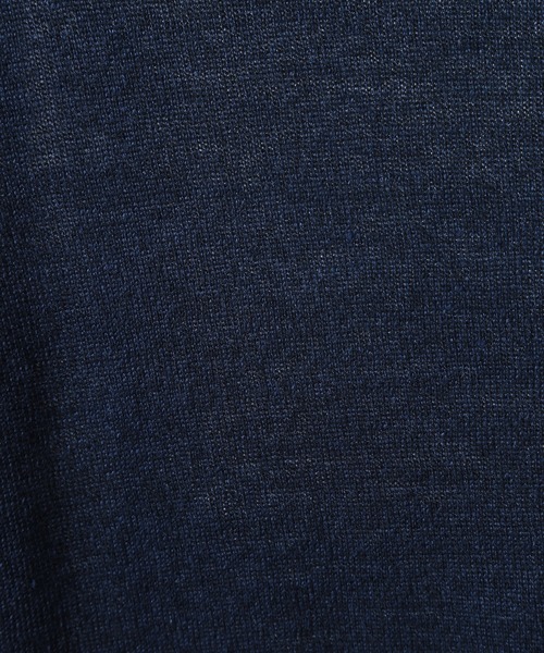 MEN'S BIGI（メンズビギ）の「【FILIPPO DE LAURENTIIS/フィリッポ デ ローレンティス】綿麻ハイゲージニットTEE（ニット/セーター・メンズ・ネイビー/ブルー/ダークブラウン/オフホワイト・02/01/03）」の10枚目の写真