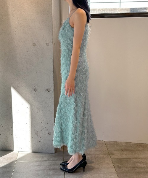 JENNE(ジェンヌ)の「日本製ジャガードドレス(ワンピース・レディース・アイボリー/スモーク・SMALL/MEDIUM/LARGE)」の22枚目の写真