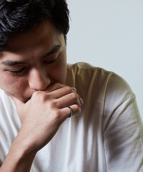 AKEL(アケル)の「【AKEL】アケル/4mm ウェーブリング/金属アレルギー対応リング(サージカルステンレス)(リング・レディース・シルバー/ゴールド・#9/#11/#13)」の8枚目の写真