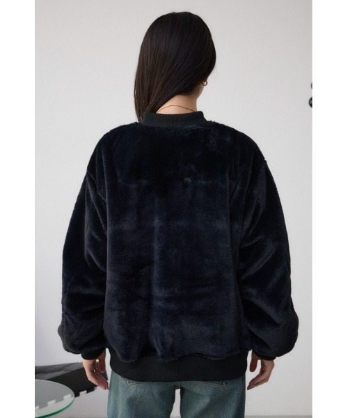 AZULBYMOUSSYリバーシブルフェイクレザーブルゾン セール】リバーシブルフェイクレザーブルゾン（ブルゾン）｜AZUL