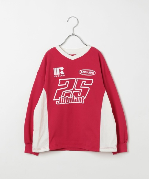 10C REPIPI（ジューシーレピピ）の「【10C REPIPI】ハイショクGAMEトップス（Tシャツ/カットソー・キッズ・ブラック/ホワイト/レッド・110cm/120cm/130cm）」の3枚目の写真