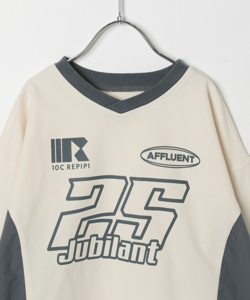 10C REPIPI（ジューシーレピピ）の「【10C REPIPI】ハイショクGAMEトップス（Tシャツ/カットソー・キッズ・ブラック/ホワイト/レッド・110cm/120cm/130cm）」の7枚目の写真