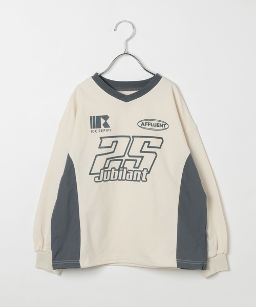 10C REPIPI（ジューシーレピピ）の「【10C REPIPI】ハイショクGAMEトップス（Tシャツ/カットソー・キッズ・ブラック/ホワイト/レッド・110cm/120cm/130cm）」の17枚目の写真