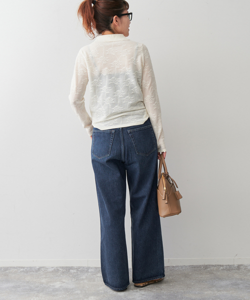 Spick & Span（スピックアンドスパン）の「レーシージャガードニット