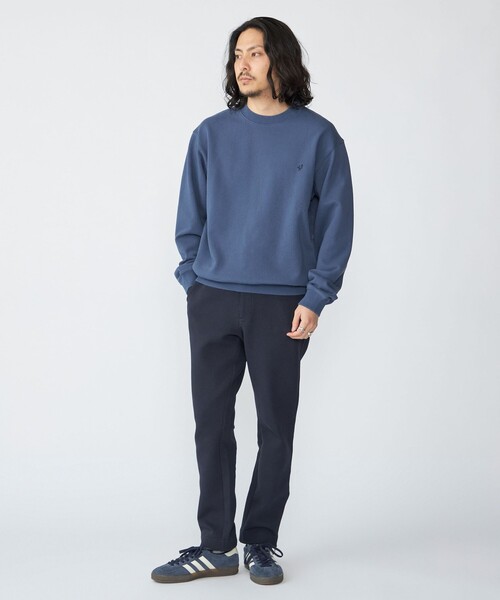 SHIPS(シップス)の「【WEB限定】SHIPS: ワンポイント ロゴ オープンエンド テリー ボールウォッシュ スウェット(スウェット・メンズ・ブラック/レッド/ネイビー・SMALL/MEDIUM/LARGE/X-LARGE)」の6枚目の写真