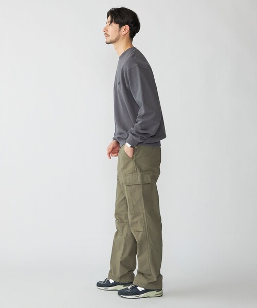 SHIPS(シップス)の「【WEB限定】SHIPS: ワンポイント ロゴ オープンエンド テリー ボールウォッシュ スウェット(スウェット・メンズ・ブラック/レッド/ネイビー・SMALL/MEDIUM/LARGE/X-LARGE)」の7枚目の写真