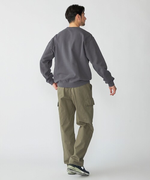 SHIPS(シップス)の「【WEB限定】SHIPS: ワンポイント ロゴ オープンエンド テリー ボールウォッシュ スウェット(スウェット・メンズ・ブラック/レッド/ネイビー・SMALL/MEDIUM/LARGE/X-LARGE)」の8枚目の写真