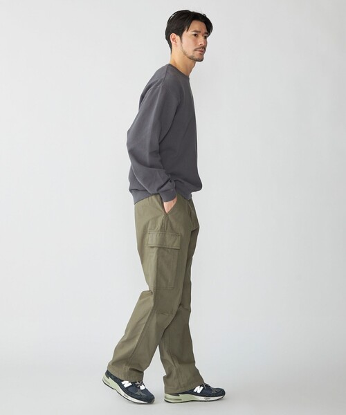 SHIPS(シップス)の「【WEB限定】SHIPS: ワンポイント ロゴ オープンエンド テリー ボールウォッシュ スウェット(スウェット・メンズ・ブラック/レッド/ネイビー・SMALL/MEDIUM/LARGE/X-LARGE)」の9枚目の写真