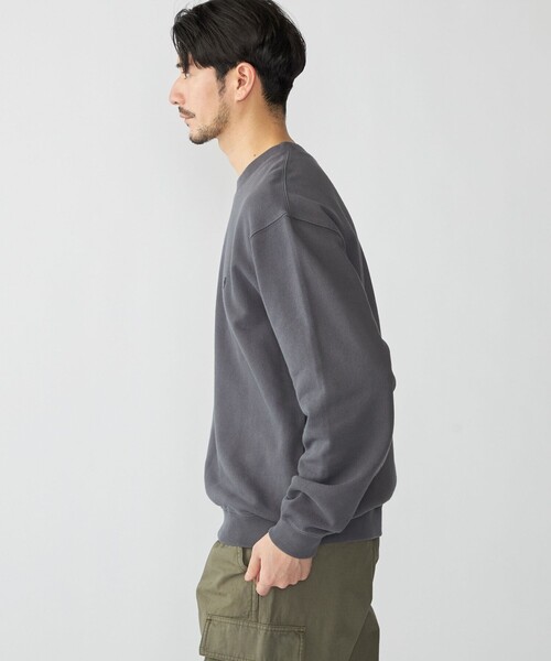 SHIPS(シップス)の「【WEB限定】SHIPS: ワンポイント ロゴ オープンエンド テリー ボールウォッシュ スウェット(スウェット・メンズ・ブラック/レッド/ネイビー・SMALL/MEDIUM/LARGE/X-LARGE)」の11枚目の写真