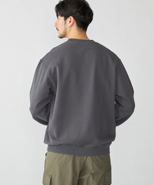 SHIPS(シップス)の「【WEB限定】SHIPS: ワンポイント ロゴ オープンエンド テリー ボールウォッシュ スウェット(スウェット・メンズ・ブラック/レッド/ネイビー・SMALL/MEDIUM/LARGE/X-LARGE)」の12枚目の写真