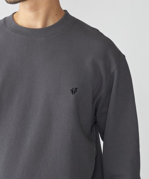 SHIPS(シップス)の「【WEB限定】SHIPS: ワンポイント ロゴ オープンエンド テリー ボールウォッシュ スウェット(スウェット・メンズ・ブラック/レッド/ネイビー・SMALL/MEDIUM/LARGE/X-LARGE)」の14枚目の写真