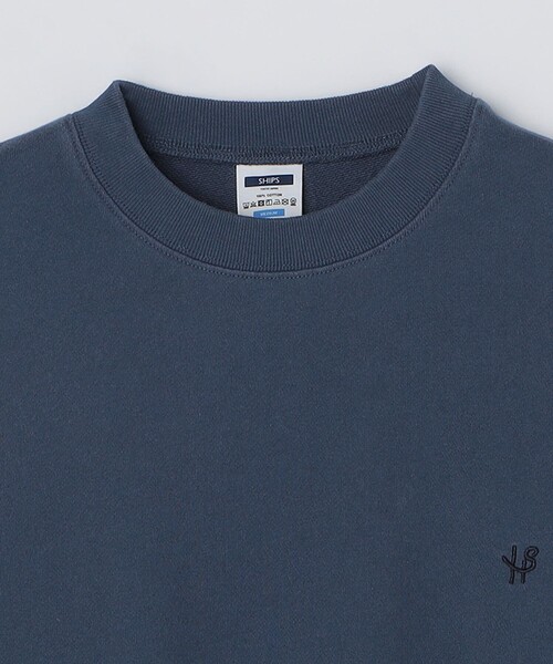 SHIPS(シップス)の「【WEB限定】SHIPS: ワンポイント ロゴ オープンエンド テリー ボールウォッシュ スウェット(スウェット・メンズ・ブラック/レッド/ネイビー・SMALL/MEDIUM/LARGE/X-LARGE)」の21枚目の写真