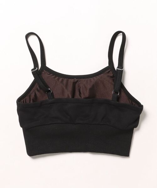 ANAP GｉRL（アナップガール）の「【ティーンズライン】スウェット刺繍 ブラトップ（M、Lサイズ（キャミソール・キッズ・グレー/ブラック/ライトブルー・M/L）」の4枚目の写真