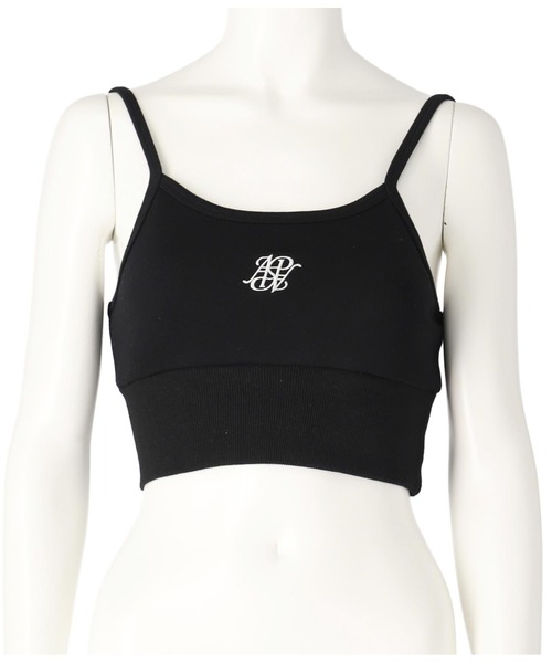 ANAP GｉRL（アナップガール）の「【ティーンズライン】スウェット刺繍 ブラトップ（M、Lサイズ（キャミソール・キッズ・グレー/ブラック/ライトブルー・M/L）」の12枚目の写真