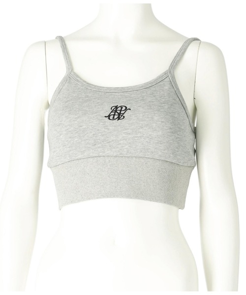 ANAP GｉRL（アナップガール）の「【ティーンズライン】スウェット刺繍 ブラトップ（M、Lサイズ（キャミソール・キッズ・グレー/ブラック/ライトブルー・M/L）」の11枚目の写真