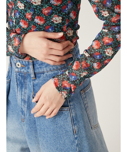 LILY BROWN × ANNA SUI】バリエーションボディースーツ（Tシャツ