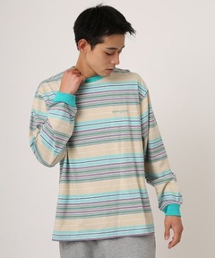 セール】マルチボーダー ニットプルオーバー（ニット/セーター