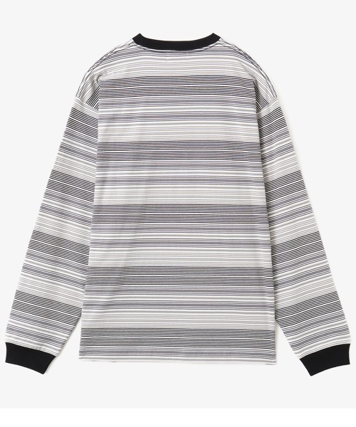 atmos(アトモス)の「atmos Multi-color Border LS T-shirt / アトモス マルチカラー ボーダー LS Tシャツ(Tシャツ/カットソー・メンズ・グリーン/ブラック・M/XL/L)」の10枚目の写真