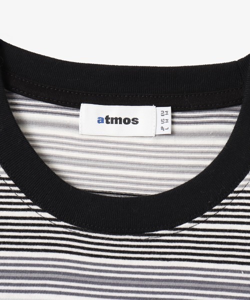 atmos(アトモス)の「atmos Multi-color Border LS T-shirt / アトモス マルチカラー ボーダー LS Tシャツ(Tシャツ/カットソー・メンズ・グリーン/ブラック・M/XL/L)」の11枚目の写真