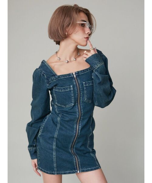 EVRIS（エヴリス）の「HEART MOTIF CHAINネックレス（ネックレス・レディース・ゴールド/シルバー・FREE）」の4枚目の写真