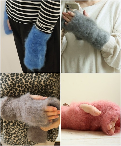 Adele's MOHAIR アデルズ モヘア】キッドモヘア アームウォーマー 数量