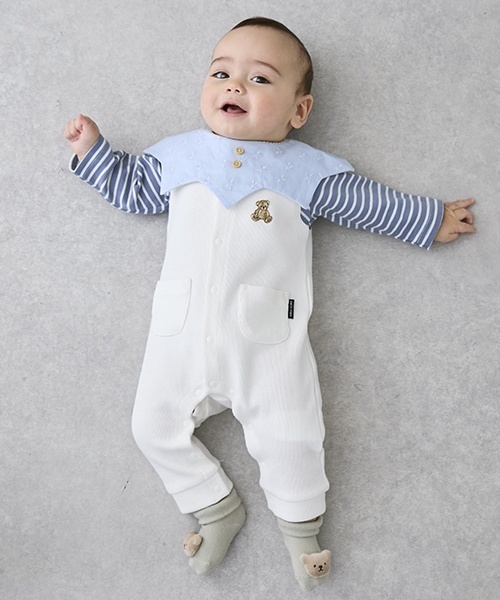 セール】【防水】星スタイ（スタイ/よだれかけ）｜petit main