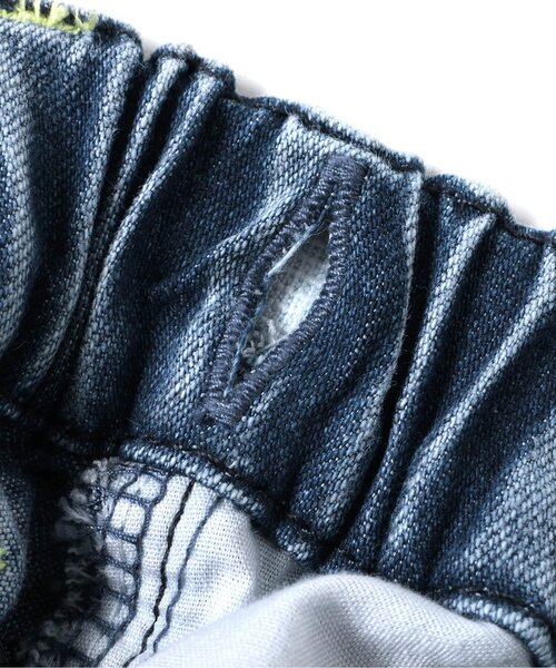 BREEZE（ブリーズ）の「【ジュニア対応】ケミカルブーツカットデニムパンツ（デニムパンツ・キッズ・ブラック/サックスブルー・80/90/100/110/120/130/150/140）」の19枚目の写真