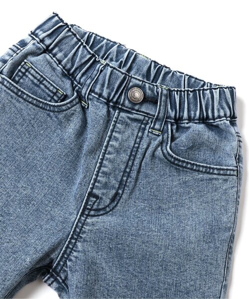 BREEZE（ブリーズ）の「【ジュニア対応】ケミカルブーツカットデニムパンツ（デニムパンツ・キッズ・ブラック/サックスブルー・80/90/100/110/120/130/150/140）」の20枚目の写真