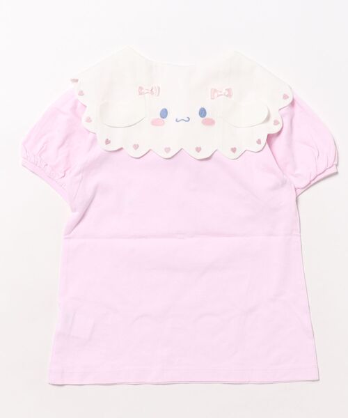 シナモロールコラボ】セーラー襟半袖Tシャツ(90～130)（Tシャツ