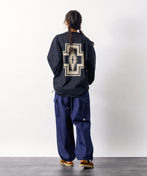 PENDLETON(ペンドルトン)の「【PENDLETON/ペンドルトン】SOLOTEX /ソロテックス/Jersey/ロングスリーズTシャツ(Tシャツ/カットソー・メンズ・ブラック/オフホワイト/サックスブルー/ホワイト系その他/サーモンピンク・M/L)」の17枚目の写真