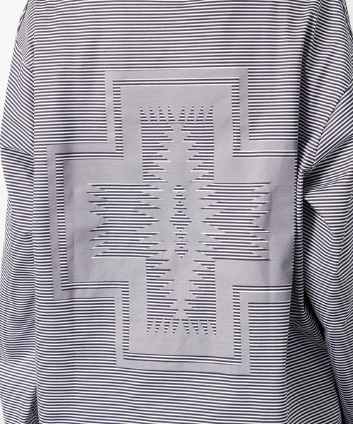 PENDLETON(ペンドルトン)の「【PENDLETON/ペンドルトン】SOLOTEX /ソロテックス/Jersey/ロングスリーズTシャツ(Tシャツ/カットソー・メンズ・ブラック/オフホワイト/サックスブルー/ホワイト系その他/サーモンピンク・M/L)」の11枚目の写真