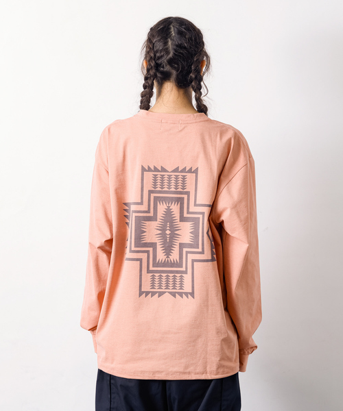 PENDLETON(ペンドルトン)の「【PENDLETON/ペンドルトン】SOLOTEX /ソロテックス/Jersey/ロングスリーズTシャツ(Tシャツ/カットソー・メンズ・ブラック/オフホワイト/サックスブルー/ホワイト系その他/サーモンピンク・M/L)」の7枚目の写真