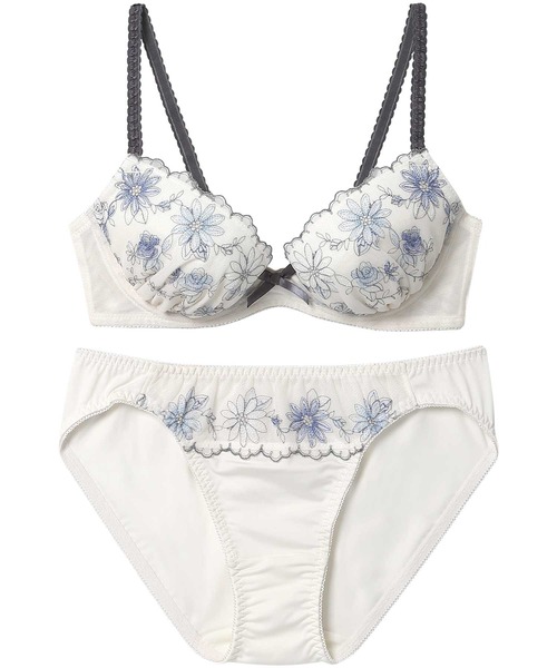 Y⭐︎ Simone Perele⭐︎D75 豪華上下セット　新品　ネイビー Y様専用⭐︎ Simone Perele⭐︎D75 豪華上下セット 新品