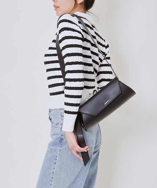 GORGE(ゴージ)の「《ケーブル編み×ジップアップ》レディース ニット カーディガン風トップス 羽織り 春秋冬(カーディガン/ボレロ・レディース・オフホワイト/その他/チャコール/ボルドー/ピンク/ライトブルー/ブラウン/ブルー/ブラック・F)」の12枚目の写真