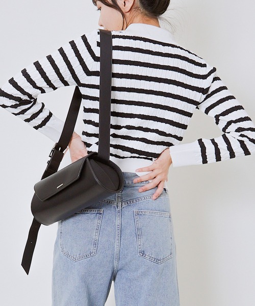 GORGE(ゴージ)の「《ケーブル編み×ジップアップ》レディース ニット カーディガン風トップス 羽織り 春秋冬(カーディガン/ボレロ・レディース・オフホワイト/その他/チャコール/ボルドー/ピンク/ライトブルー/ブラウン/ブルー/ブラック・F)」の13枚目の写真