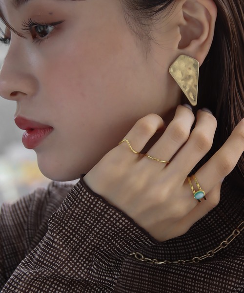 abaskdesign(アバスクデザイン)の「金属アレルギー対応 選べるデザイン シンプルステンレスリング(リング・レディース・ゴールド/ゴールド系その他/ゴールド系その他2・10号/13号/15号/3号/6号)」の8枚目の写真