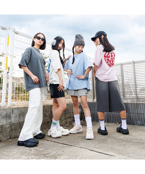 algy(アルジー)の「ティアードミニスカパン(スカート・キッズ・ブラック/アイボリー/グレー・XX-SMALL/X-SMALL/MEDIUM/SMALL)」の13枚目の写真