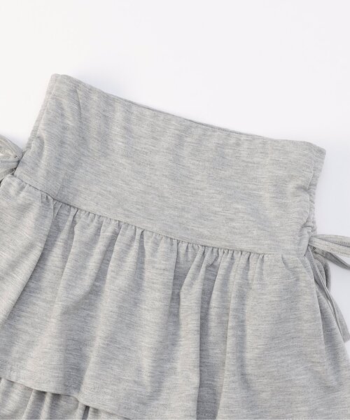 algy(アルジー)の「ティアードミニスカパン(スカート・キッズ・ブラック/アイボリー/グレー・XX-SMALL/X-SMALL/MEDIUM/SMALL)」の6枚目の写真