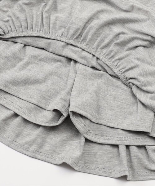 algy(アルジー)の「ティアードミニスカパン(スカート・キッズ・ブラック/アイボリー/グレー・XX-SMALL/X-SMALL/MEDIUM/SMALL)」の10枚目の写真