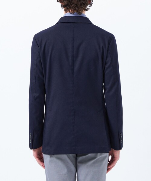 MACKINTOSH PHILOSOPHY(マッキントッシュ フィロソフィー)の「【WEB&一部店舗限定】トロッター ジャケット ダブルブレスト #000(ナンバーゼロ)バーズアイストレッチ リサイクル(テーラードジャケット・メンズ・ダークネイビー・38/40)」の5枚目の写真